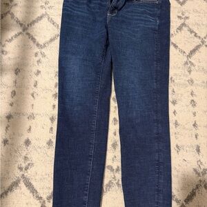 American Eagle Outfitters Dark Blue Straight Leg Jeans